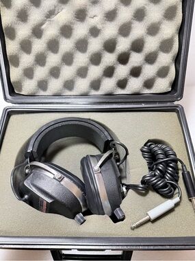 Vintage Koss Stereophones K/2+2 Quadrafone Headphones Original Case (Not Tested)